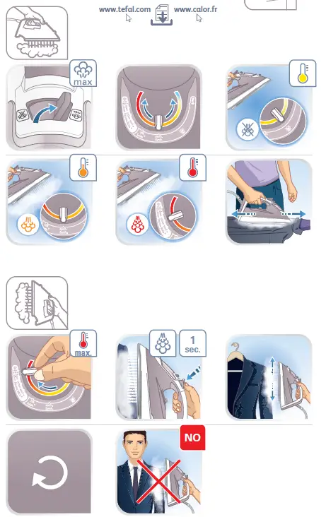 Tefal FV9604Z0 Ultimate Steam Power Iron 3