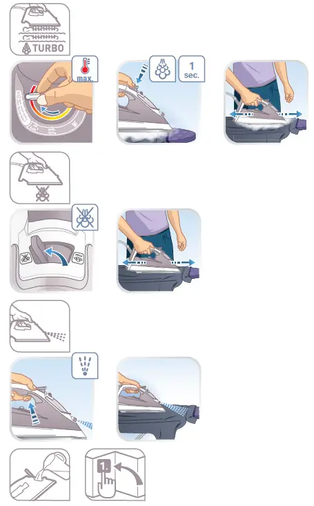 Tefal FV9604Z0 Ultimate Steam Power Iron 4