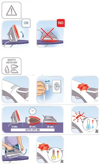 Tefal FV9604Z0 Ultimate Steam Power Iron 5