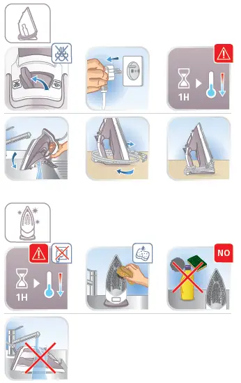 Tefal FV9604Z0 Ultimate Steam Power Iron 6