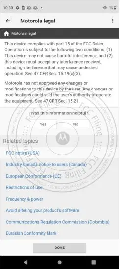motorola T56AA5 Mobile Cellular Phone - figure 3