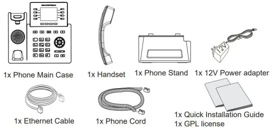 GRANDSTREAM GRP2624 Carrier Grade HD IP Phone - figure 1