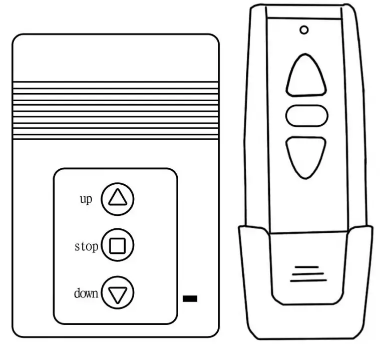 Orange Tech Innovation 05355 Projection Screen Remote Controlmote Control - fig1