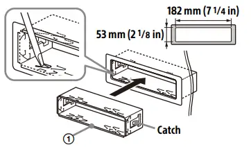 SONY DSX-B41D Bluetooth Car Audio - Fig 1