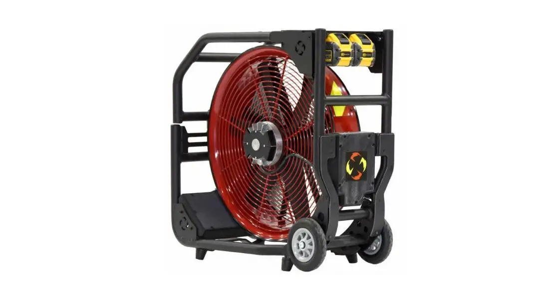 Supervac V20-bd-sp Ventilator Battery Fan User Guide