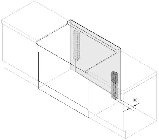 FISHER PAYKEL RGV3 488 48 Inch Freestanding Professional Gas Range - SUPPLY LOCATION 1