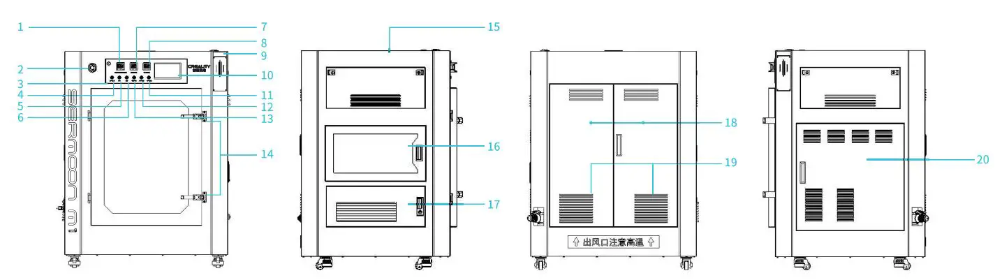 CREALITY 27464 Sermoon M1 Powerful Printers User Manual - Introduction