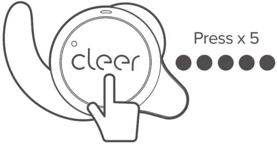 cleer 1385 ROAM SPORT True Wireless Noise Cancelling Earbuds - Fig 12