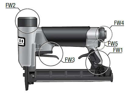 SENCO SFT10XP 16mm Hobby Air Stapler Instruction gih 1