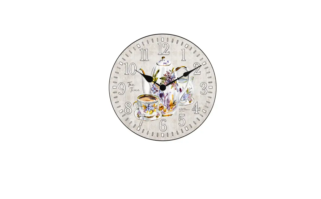 La Crosse Technology 404-2631t 12-inch Tea Time Wall Clock Instruction Manual