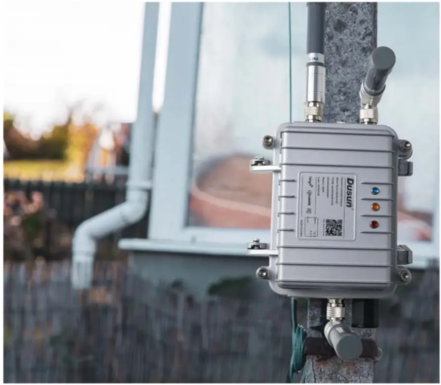 DUSUN DSGW 010C Outdoor LoraWAN Gateway - installation