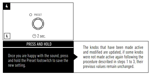 KERNOM RIDGE Analog Overdrive Pedal - Favorite preset1
