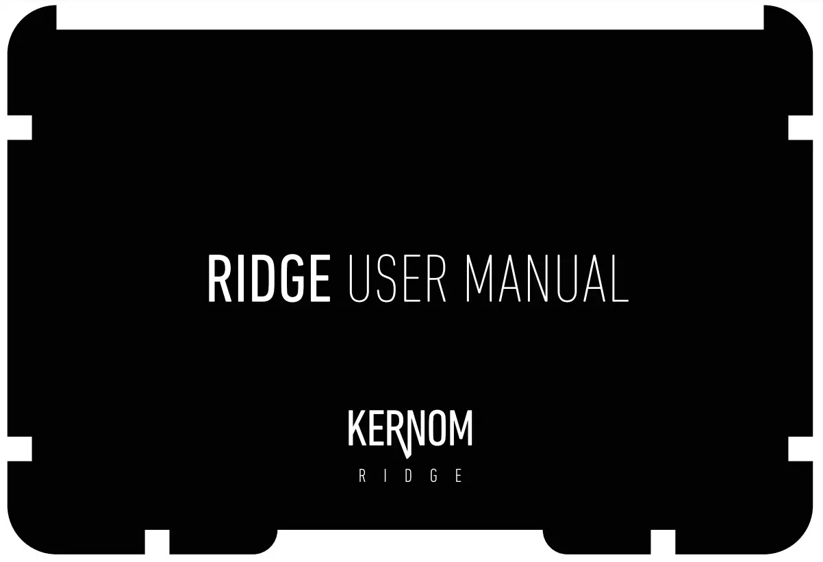 KERNOM RIDGE Analog Overdrive Pedal