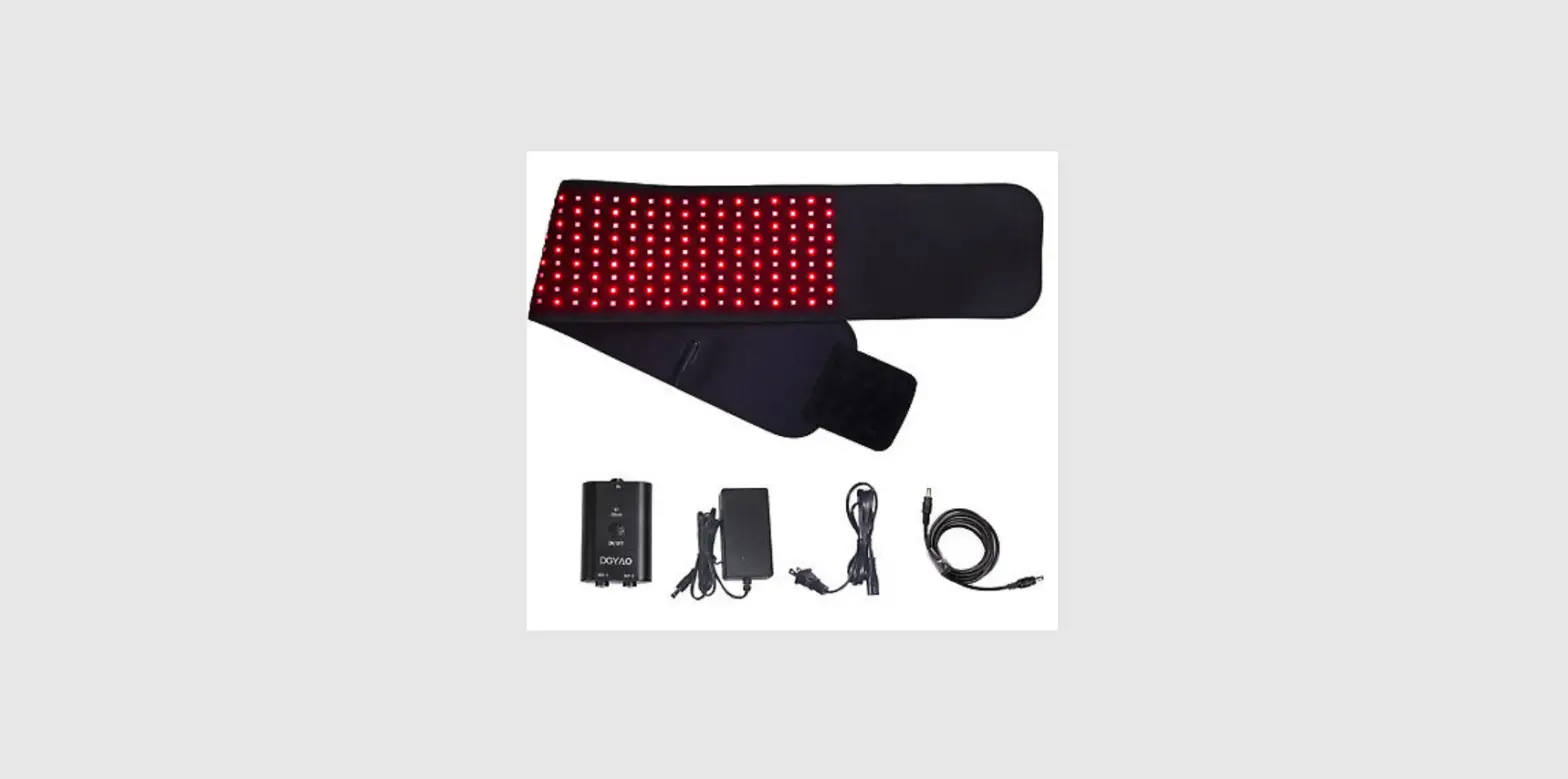 Dgyao Rlt-s22-wt Red & Infrared Light Therapy Belt For Pain Relief User Manual
