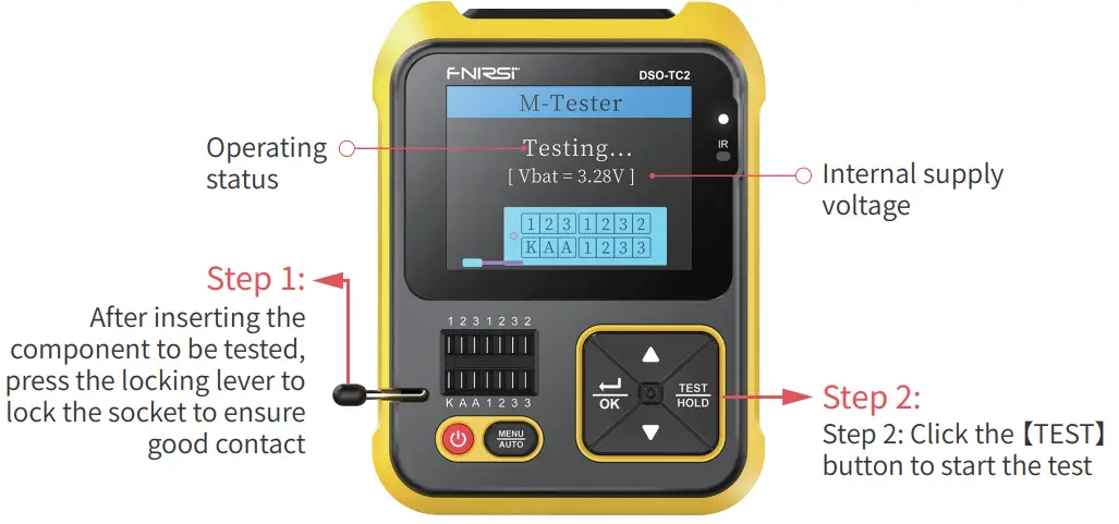FNDS DSO-TC2 Oscilloscope Transistor Tester - 12