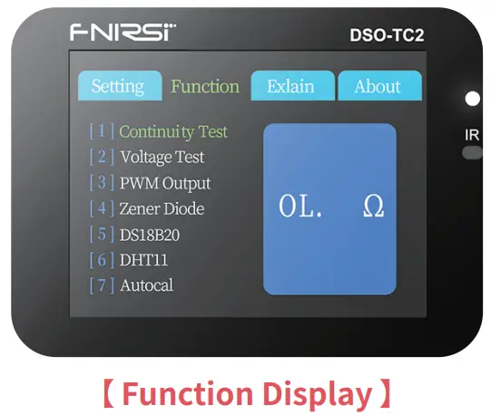 FNDS DSO-TC2 Oscilloscope Transistor Tester - 14