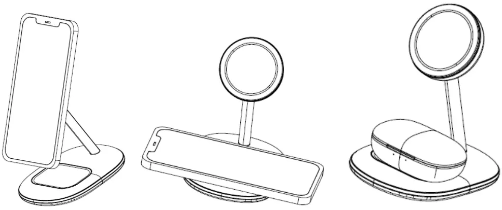 Ce Link WPC202TCNA Magsafe Wireless Charger - Connected Charger 1