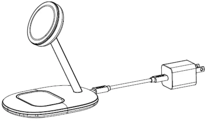 Ce Link WPC202TCNA Magsafe Wireless Charger - Connected Charger