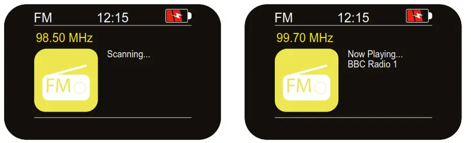 i-box Melody DAB DAB+ FM Portable Radio - M Radio Mode