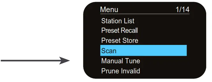 i-box Melody DAB DAB+ FM Portable Radio - Scan