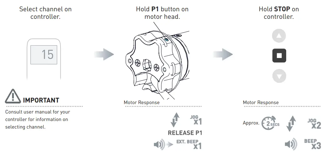 Automate AX30 EXTERNAL SHADE MOTOR - fig23