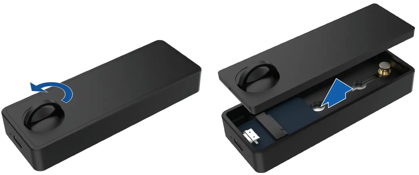 SABRENT EC-TFNB USB Tool Free Enclosure - fig1