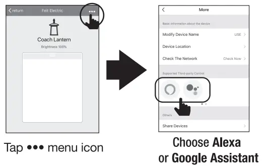 FEIT LAN13 RGBW Inch smart coach Lantern 12