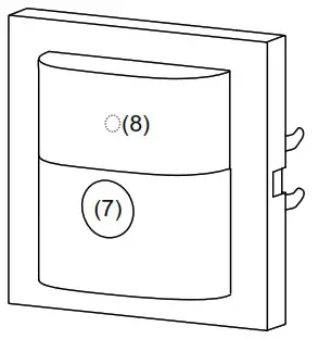 B Berker 8534 11 Motion Detector 1 1 m - Operation