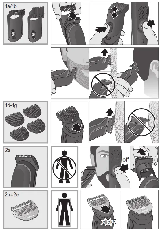 BRAUN BG3350 Body Groomer and Trimmer for Men - fig2