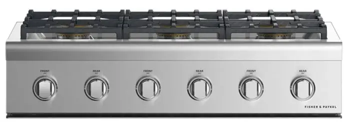 FISHER PAYKEL CPV2-366NN 36-Inch Gas Rangetop