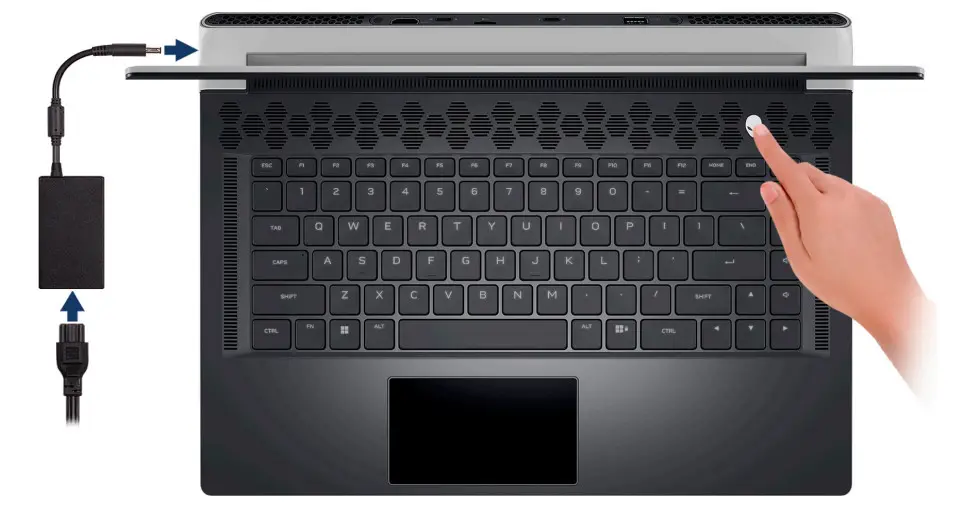 Alienware x15 R2 Slim Gaming Laptop - setup