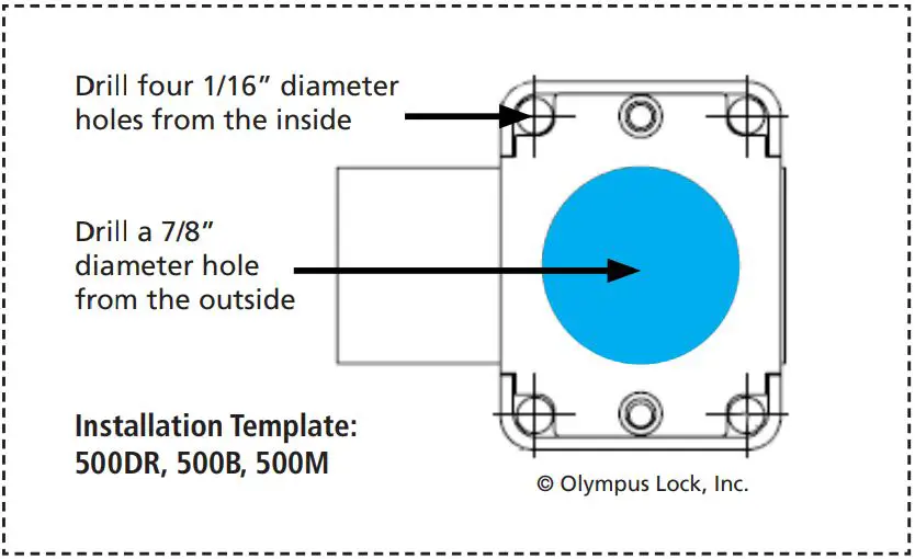 OLYMPUS-LOCK-500B-Deadbolt-Cabine-Door-Lock-FIG-6