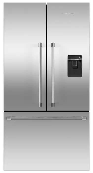 FISHER PAYKEL RF201ACUSX1_N 36 Inch Ice & Water Freestanding French Door Refrigerator Freezer