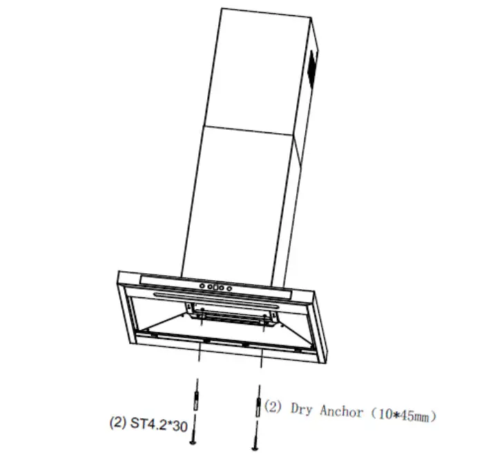 VOGUE APPLIANCES 330494 T-Canopy Rangehood - Figure 9