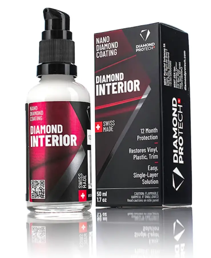 DIAMOND PROTECH Diamond Interior Plastic Vinyl Synthetic Material Protection