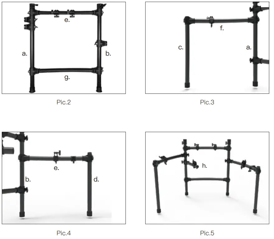 AVATAR SD201-3SH Drum Kit - Fig 4