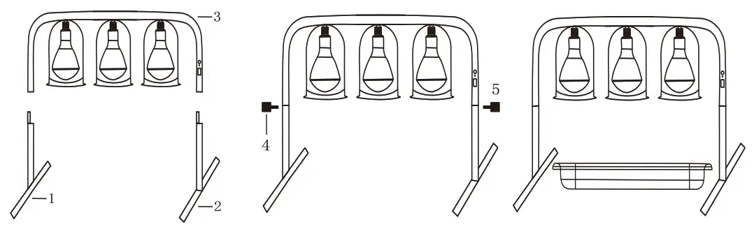 KRATOS 31M-001 High Performance Bulb Warmers - 2