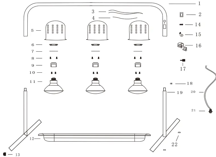 KRATOS 31M-001 High Performance Bulb Warmers - 4
