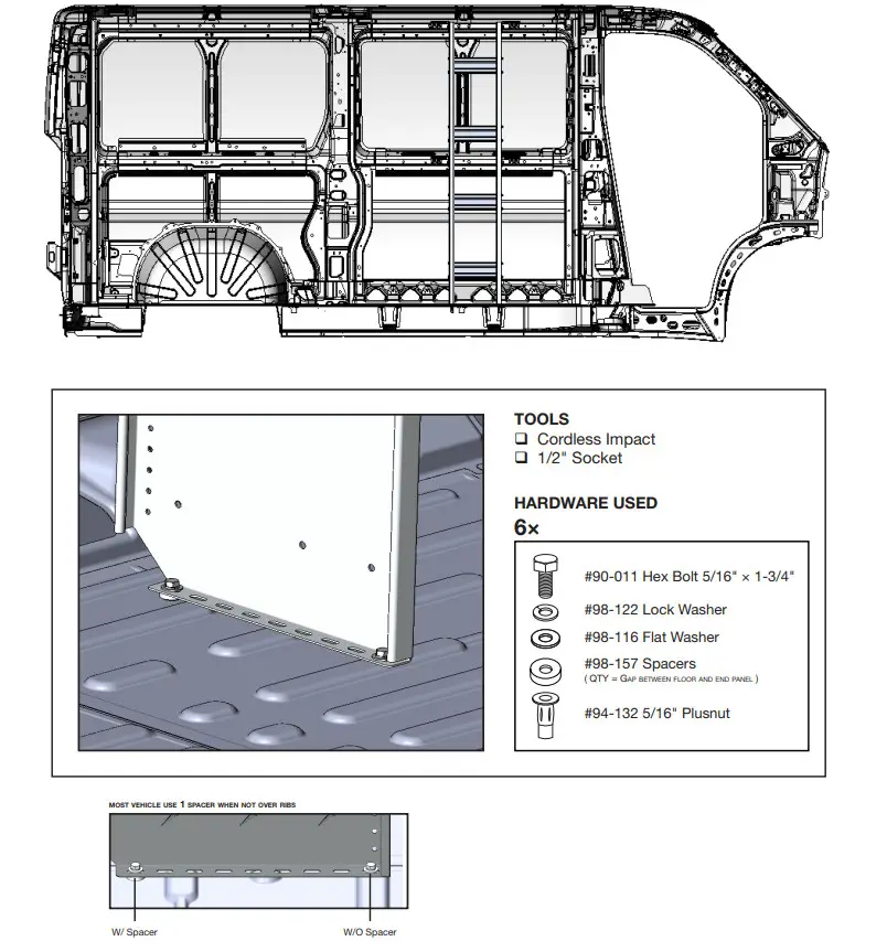 RANGER DESIGN N5-RA12-4 Shelving Unit - Figure 17