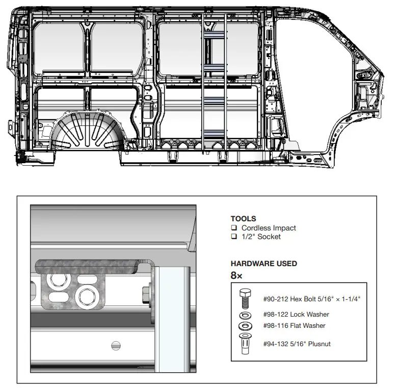 RANGER DESIGN N5-RA12-4 Shelving Unit - Figure 19
