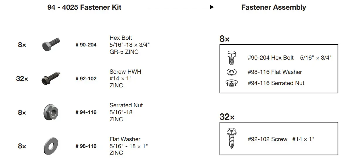 RANGER DESIGN N5-RA12-4 Shelving Unit - Figure 3