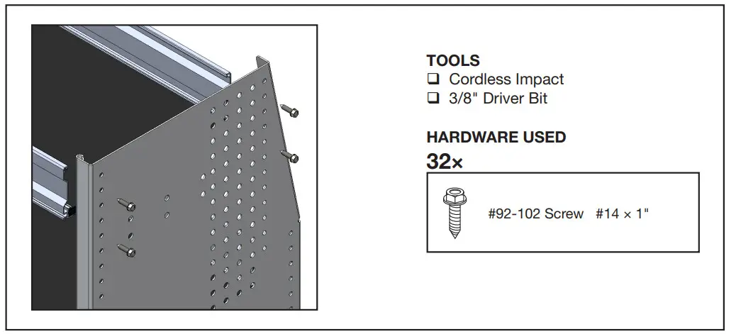 RANGER DESIGN N5-RA12-4 Shelving Unit - Figure 6
