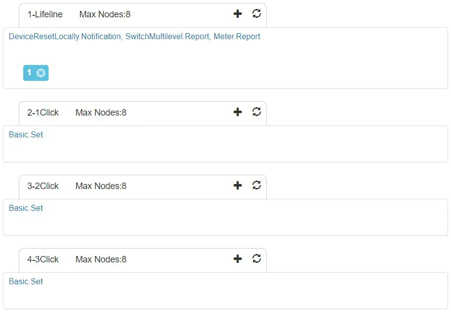 wiDom Smart Roller Shutter V2 - Associations