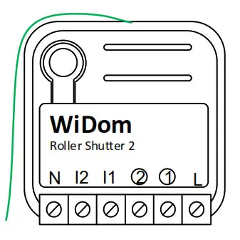 wiDom Smart Roller Shutter V2 - removed or modified