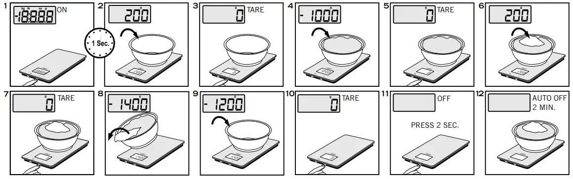 LEIFHEIT-03174-Exacta-Pure-8-Kitchen-Scale-3
