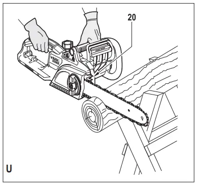 BLACK-and-DECKER-GKC1825L20-Cordless-chain-saw-fig-u