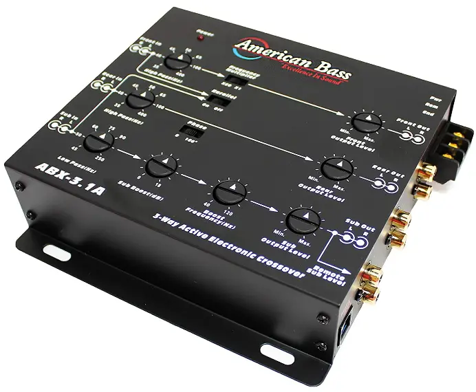 American-Bass-ABX-3.1A-3-Way-Electronic-Crossover-Product