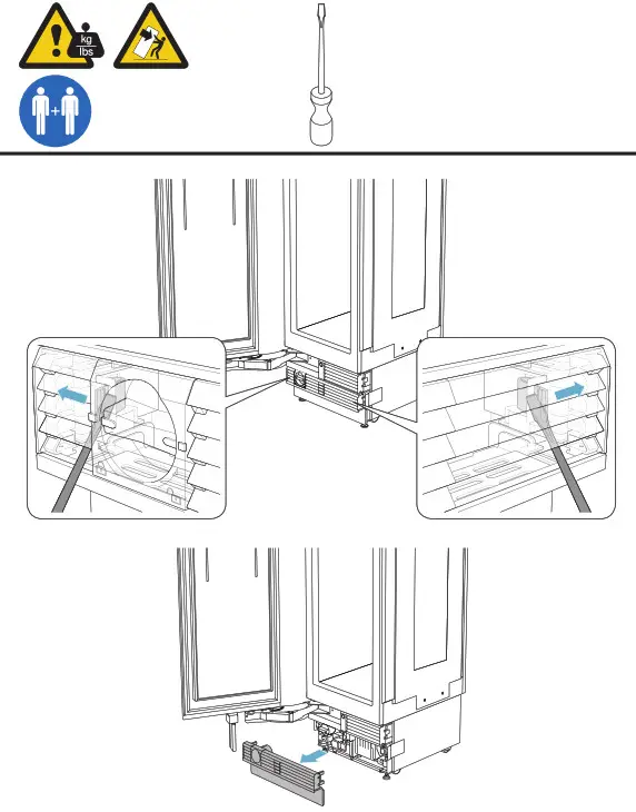 GAGGENAU RF461705 24 Inch Panel Ready Built In Smart All Freezer - FIG11