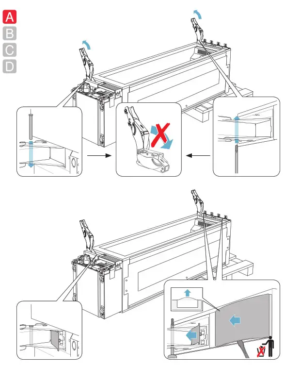GAGGENAU RF461705 24 Inch Panel Ready Built In Smart All Freezer - FIG19