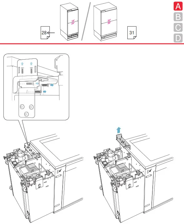GAGGENAU RF461705 24 Inch Panel Ready Built In Smart All Freezer - FIG27